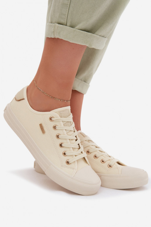 Sapatos de lazer Big Star TT274004 cor de marfim