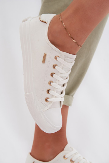 Sapatos casuais Big Star TT274003 na cor branca