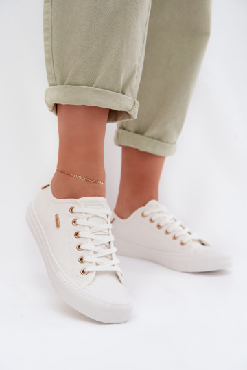 Sapatos casuais Big Star TT274003 na cor branca 2