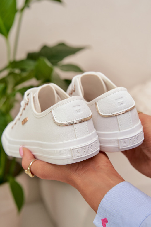 Sapatos de lazer Big Star TT274003 cor branca