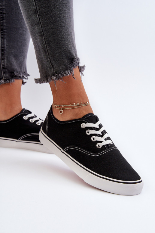 Tênis Tênis modelo clássico cor preta Olvali