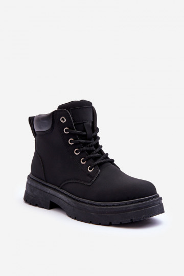 Feminino sapato Botas aquecimento cor preta Corbin
