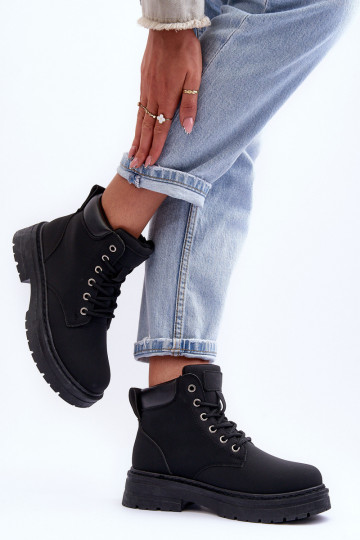 Feminino sapato Botas aquecimento cor preta Corbin 2