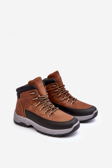 Botas de trekking masculinas Tai turiraena na cor marrom