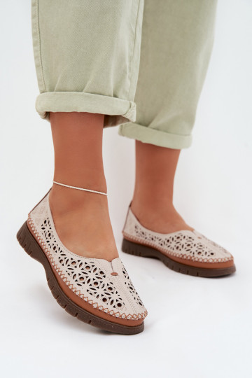 Bailarinas a céu aberto FemininoHabilitadoturalnej Skóry Sergio Leone SP-006 cor cinza 2