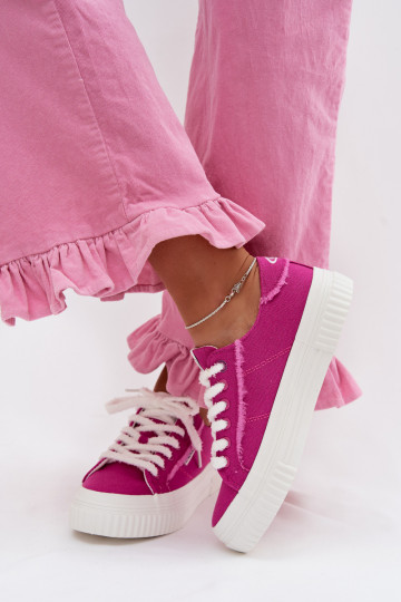 Sapatos de lazer com uma plataforma O`NEILL SPINNA C EMOMEN LOEM 90261009.06R cor rosa