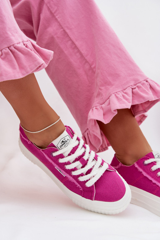 Sapatos de lazer com uma plataforma O`NEILL SPINNA C EMOMEN LOEM 90261009.06R cor rosa