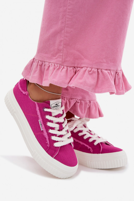 Sapatos de lazer com uma plataforma O`NEILL SPINNA C EMOMEN LOEM 90261009.06R cor rosa