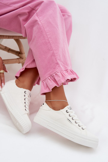 Sapatos de lazer com uma plataforma O`NEILL SPINNA C EMOMEN LOEM 90261009.02A cor branca