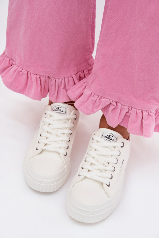 Sapatos de lazer com uma plataforma O`NEILL SPINNA C EMOMEN LOEM 90261009.02A cor branca