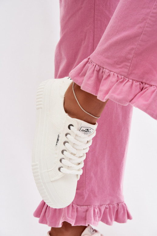 Sapatos de lazer com uma plataforma O`NEILL SPINNA C EMOMEN LOEM 90261009.02A cor branca