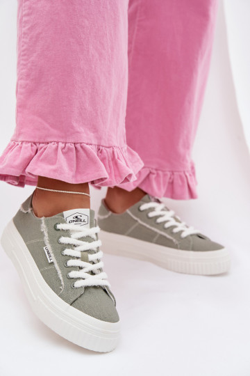 Sapatos de lazer com uma plataforma O`NEILL SPINNA C EMOMEN LOEM 90261009.05Z cor verde 2