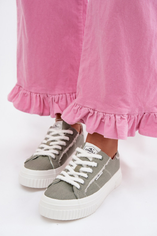 Sapatos de lazer com uma plataforma O`NEILL SPINNA C EMOMEN LOEM 90261009.05Z cor verde