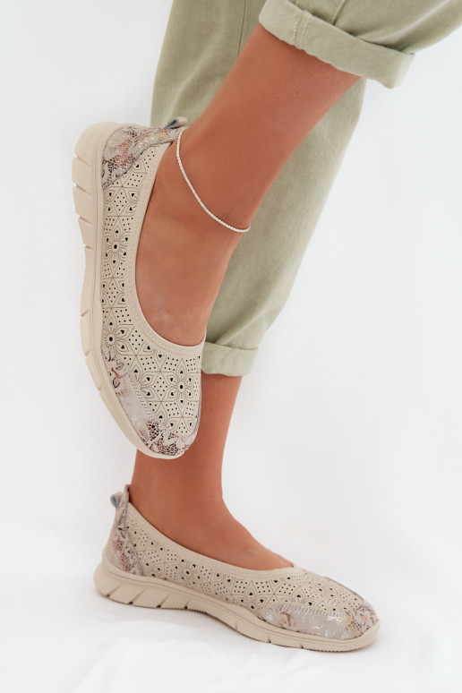 Pele Bailarinas a céu aberto S.Barski GR61-5973 bege