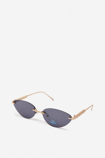 Oculos de sol FemininoFiltrem UV azul escuro