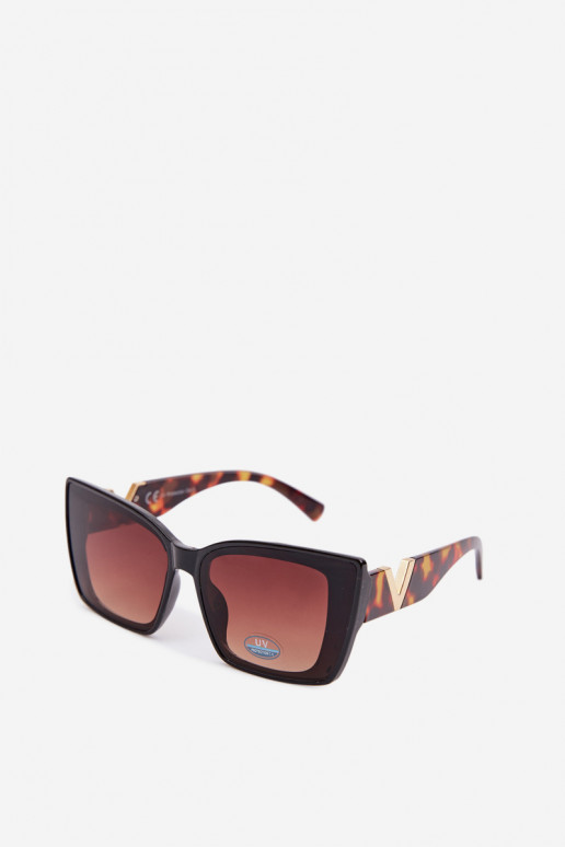 Oculos de sol Feminino Olho de gato cor marrom