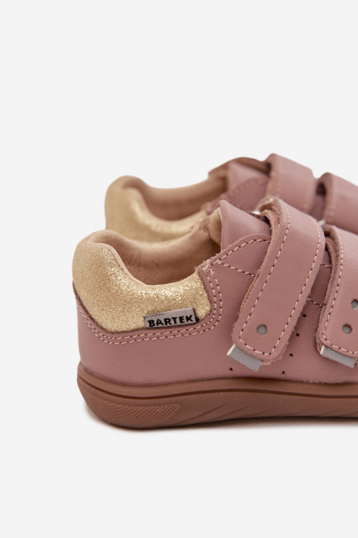 sapato Barefoot Pele Infantil Bartek 8600355 cor rosa