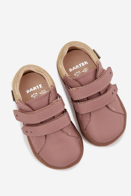 sapato Barefoot Pele Infantil Bartek 8600355 cor rosa