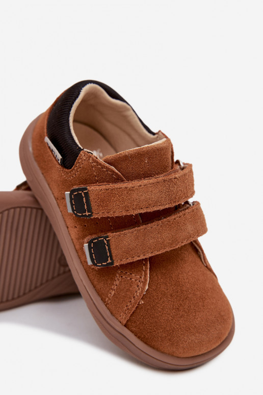 Pele sapato Barefoot Infantil Bartek 8600363 cor marrom