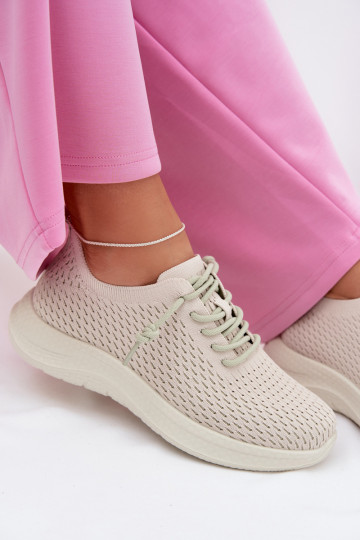  tênis Feminino bege Carmivelle