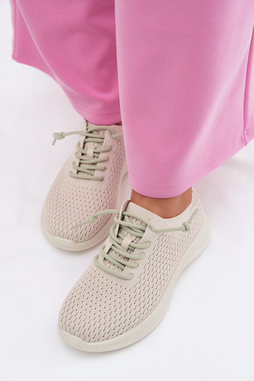  tênis Feminino bege Carmivelle