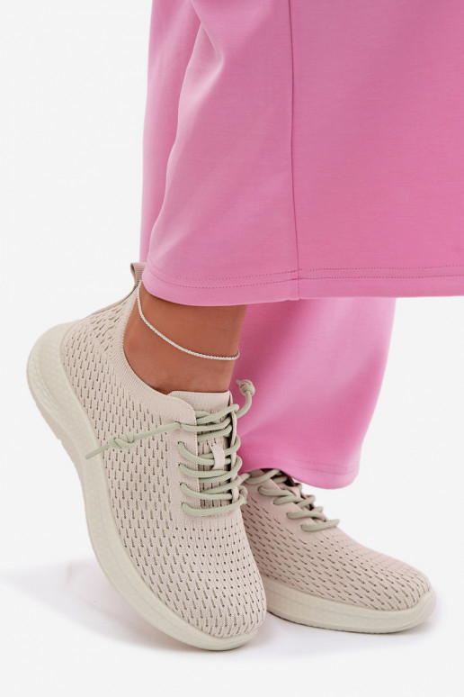  tênis Feminino bege Carmivelle