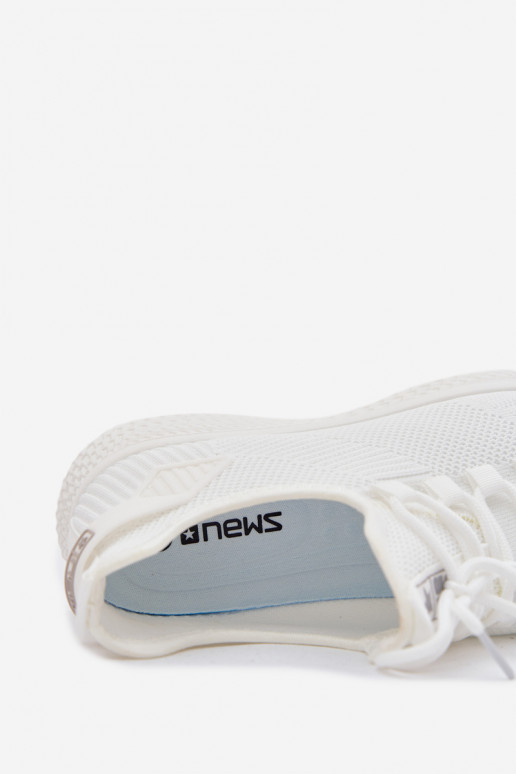 Feminino Estilo esportivo sapato cor branca Roxy