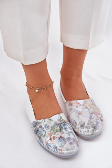 Bailarinas com escritos Tem que serciejka T1930-38 cor branca 2