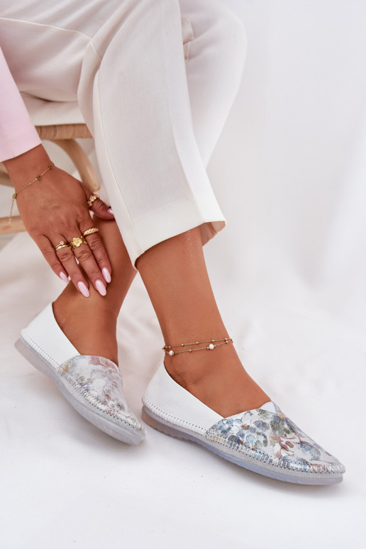 Bailarinas com escritos Tem que serciejka T1930-38 cor branca