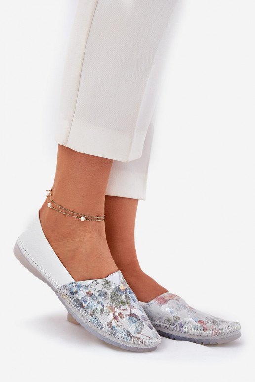 Bailarinas com escritos Tem que serciejka T1930-38 cor branca