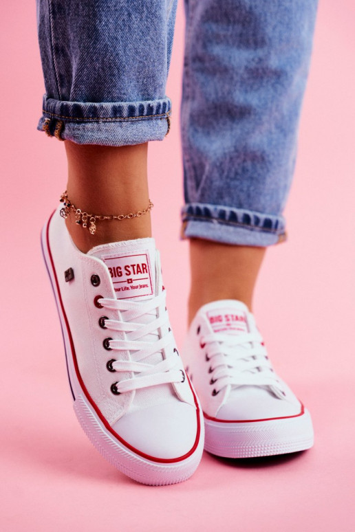 Sapatos de lazer brancos Big Star T274022