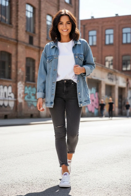 Sapatos femininos Big Star NN274235 branco