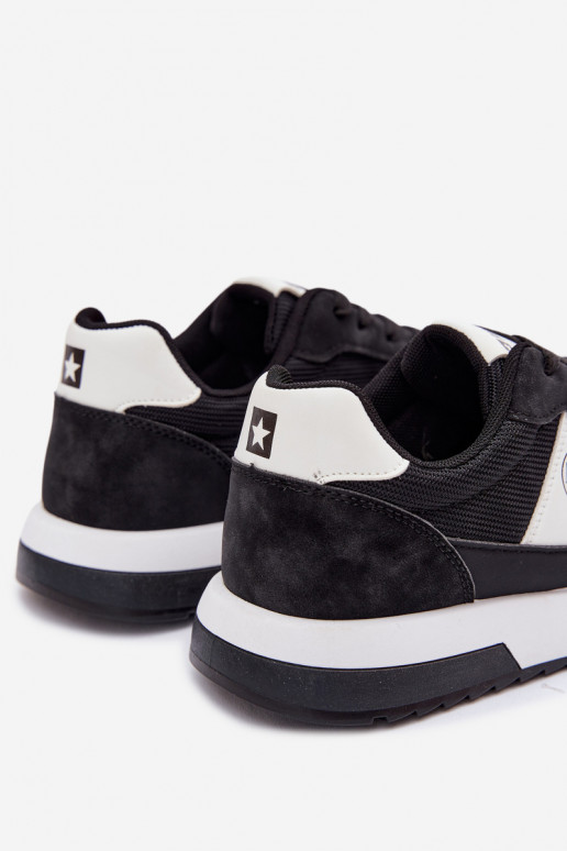 tênis À modalo de tênis para homens Big Star TT174352 cor preta