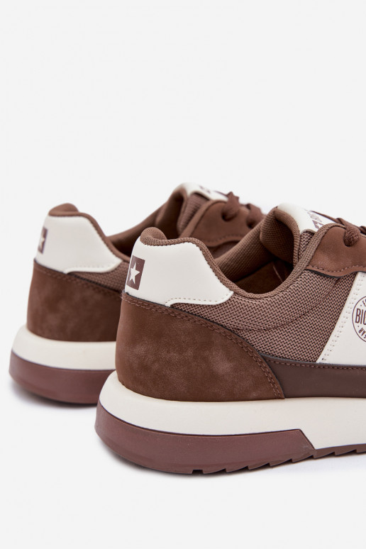 tênis À modalo de tênis para homens Big Star TT174353 cor marrom