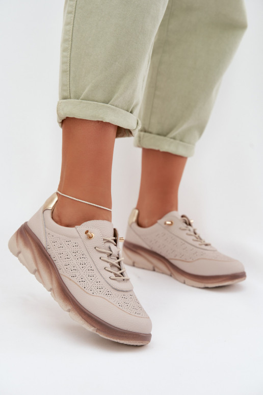 Tênis de mulher em estilo esportivo com detalhes recortados Sergio Leone SP-002 cinza