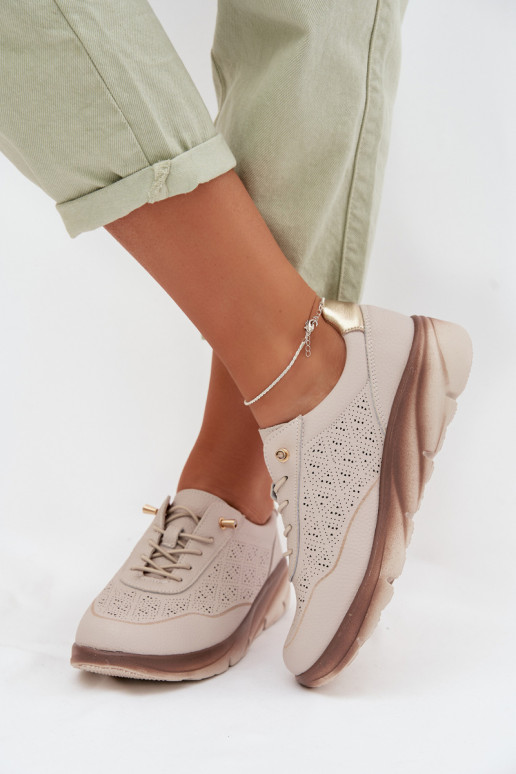 Tênis de mulher em estilo esportivo com detalhes recortados Sergio Leone SP-002 cinza