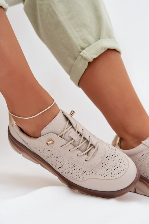 Tênis de mulher em estilo esportivo com detalhes recortados Sergio Leone SP-002 cinza