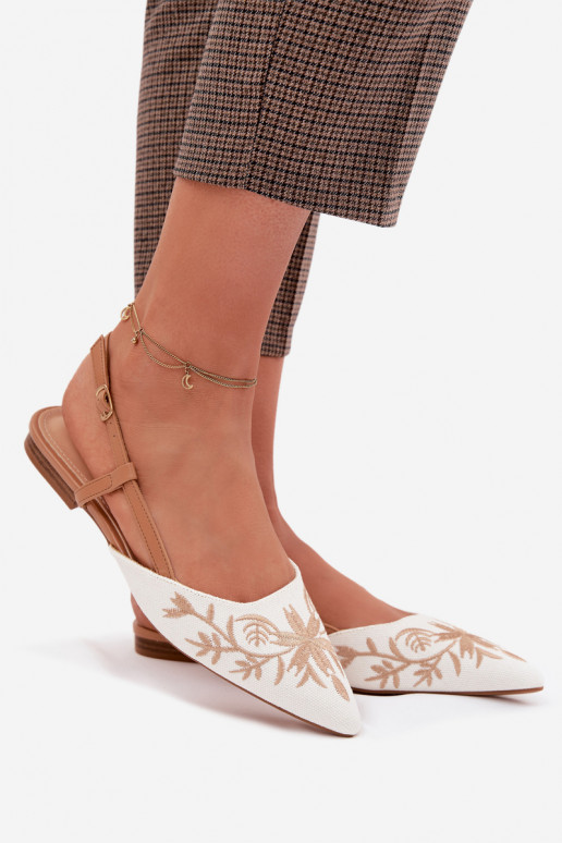 Sandálias femininasHaftem Habilitado isósceles cor marrom Grelia