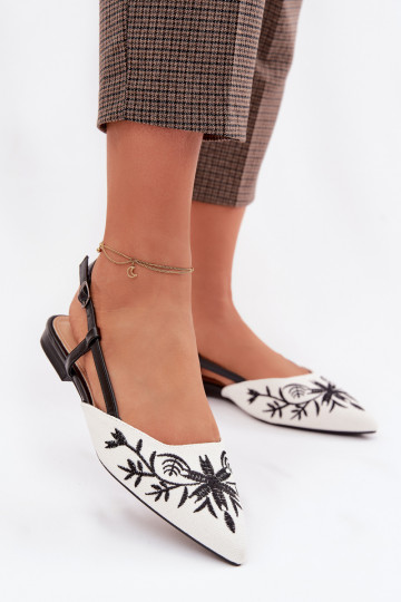 Sandálias femininasHaftem Habilitado isósceles cor preta Grelia 2