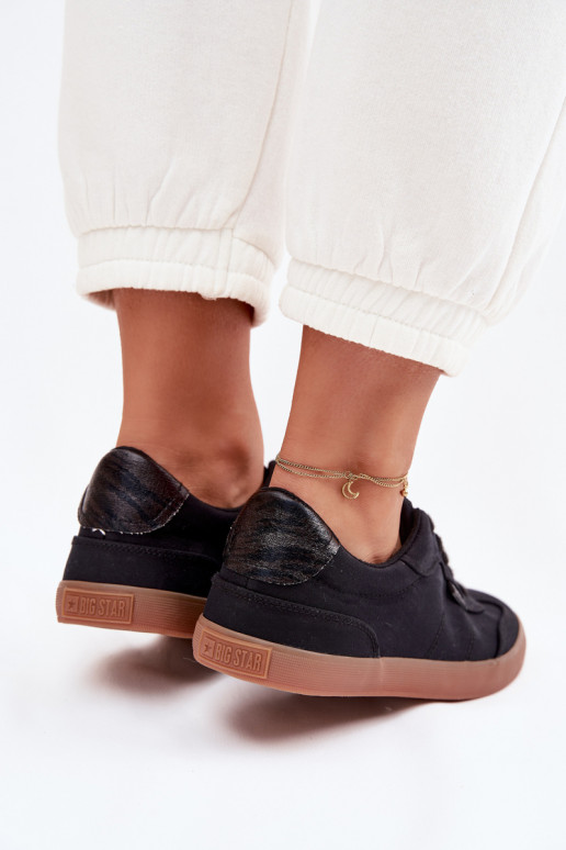 À modalo de tênis Feminino  Big Star TT274356 cor preta