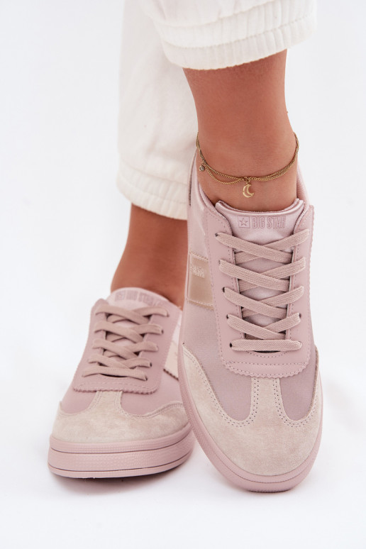 À modalo de tênis Feminino Big Star TT274157 cor rosa