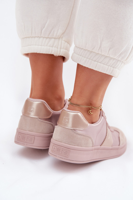 À modalo de tênis Feminino Big Star TT274157 cor rosa