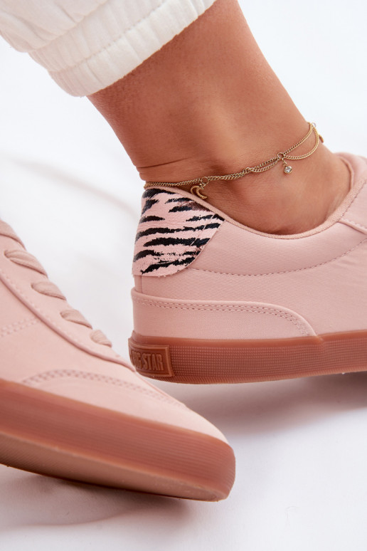 À modalo de tênis Feminino  Big Star TT274359 cor rosa