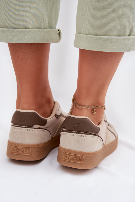 À modalo de tênis Feminino Big Star TT274174 bege