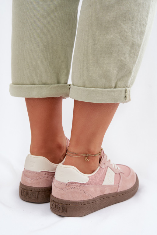 À modalo de tênis Feminino Big Star TT274175 cor rosa