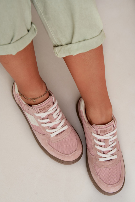 À modalo de tênis Feminino Big Star TT274175 cor rosa