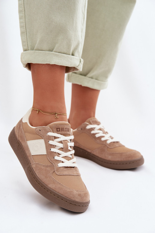 À modalo de tênis Feminino Big Star TT274177 cor de marfim