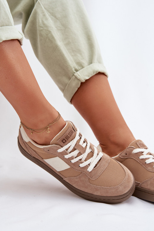 À modalo de tênis Feminino Big Star TT274177 cor de marfim