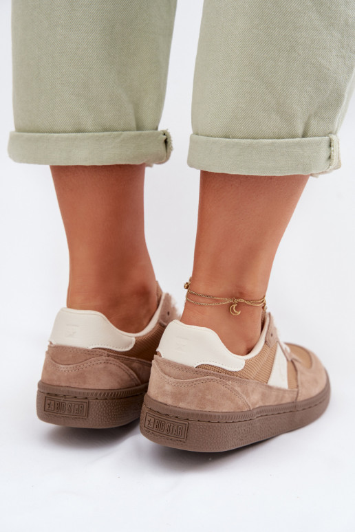 À modalo de tênis Feminino Big Star TT274177 cor de marfim