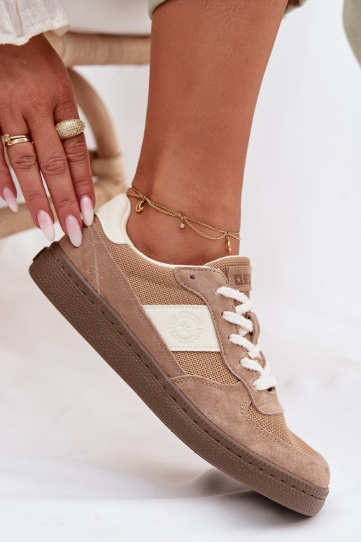 À modalo de tênis Feminino Big Star TT274177 cor de marfim